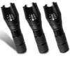 Taclight Tac Flashlight Weatherproof 5 Light Modes 40x Brighter 3 Packs 1lb as Seen on TV