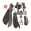 Ozark Trail 12 Pack Camping Tool Set with Flashlight, Machete, Knife