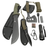 Ozark Trail 12 Pack Camping Tool Set with Flashlight, Machete, Knife