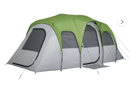 Ozark Trail 8 Person, Clip & Camp Family Tent, 16' x 8 ' x 78", 23.81 lbs.