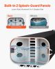 4.5 Gal Roof Rack Water Tank Portable Water Tank with Splash-Guard Panel