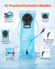 Tactical Molle Hydration Pack Backpack 3L Water Bladder Cycling Hiking Running