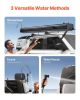 8 Gal Roof Rack Water Tank Portable Water Tank with Splash-Guard Panel